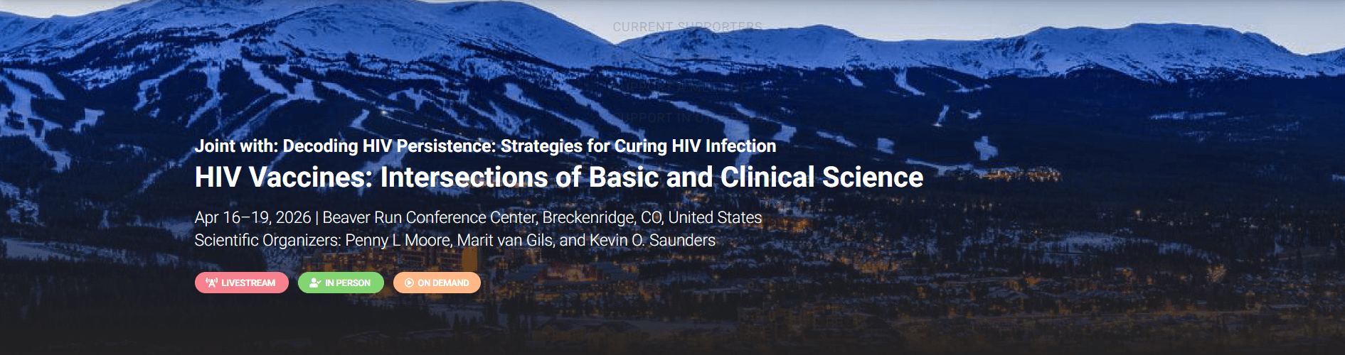 HIV Vaccines: Intersections of Basic and Clinical Science- Hybrid