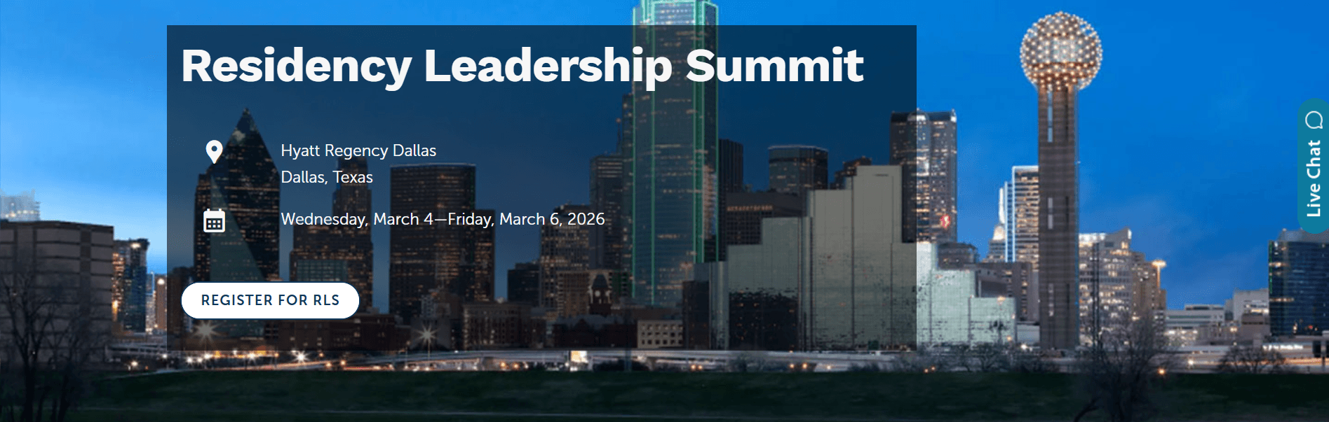 Residency Leadership Summit