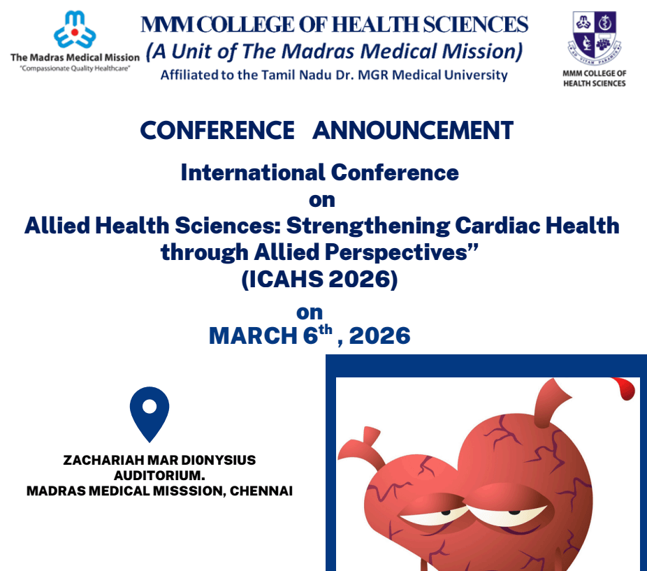 International Conference on Allied Health Sciences (ICAHS 2026)