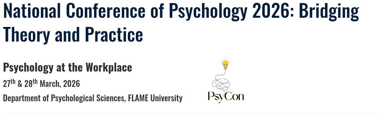 National Conference of Psychology 2026: Bridging Theory and Practice