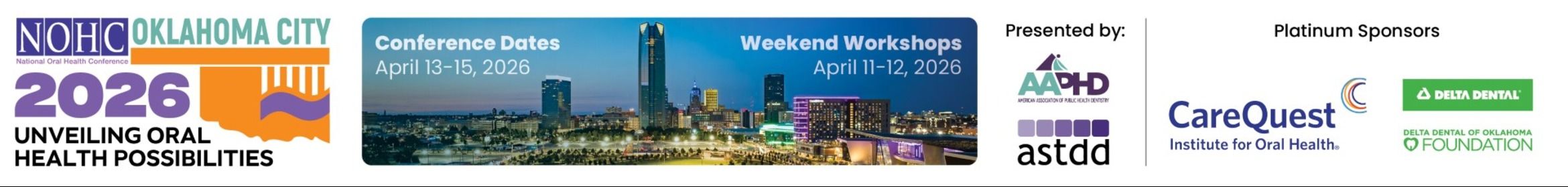 The National Oral Health Conference (NOHC) - 2026