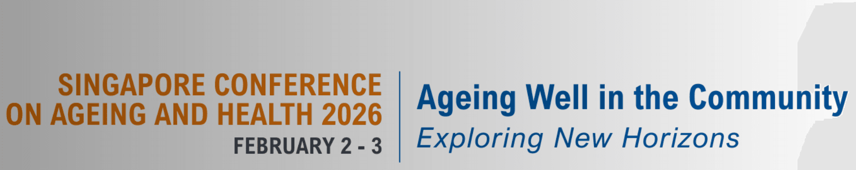 Singapore Conference on Ageing and Health 2026