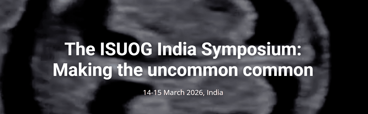 The ISUOG India Symposium: Making the uncommon common- Hybrid