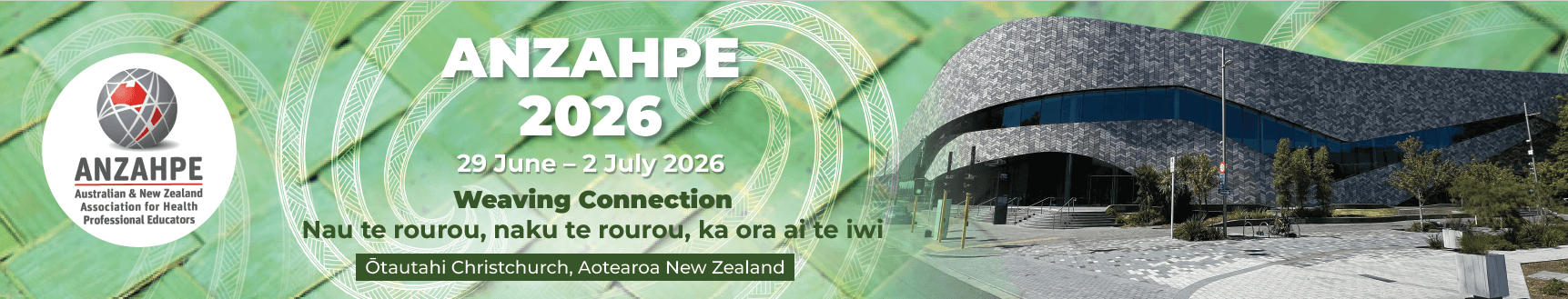 The 2026 ANZAHPE Conference