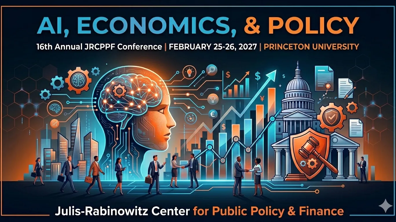 16th Annual JRCPPF Conference: AI, Economics, and Policy