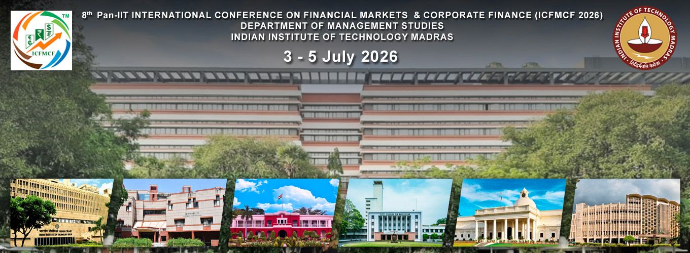  8th Pan-IIT INTERNATIONAL CONFERENCE ON FINANCIAL MARKETS & CORPORATE FINANCE (ICFMCF 2026)