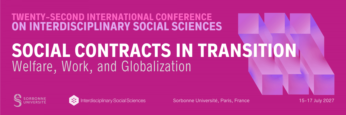 Twenty-Second International Conference on Interdisciplinary Social Sciences-Hybrid